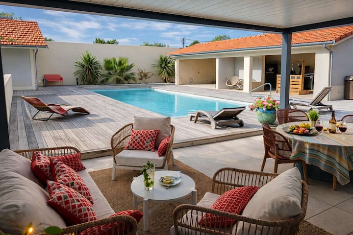Ref 038 - Villa D'exception Avec Piscine Et Jacuzz - Soulac-sur-Mer