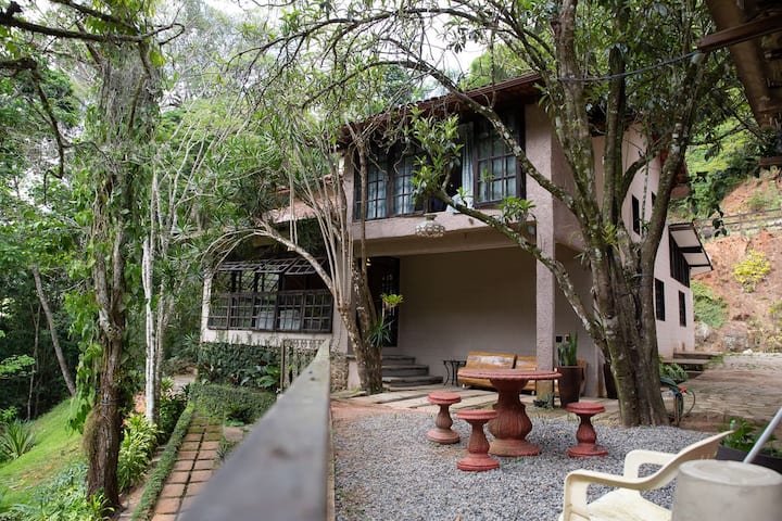 Casa Pet Friendly C 3 Suítes, Lareira E Natureza - Domingos Martins