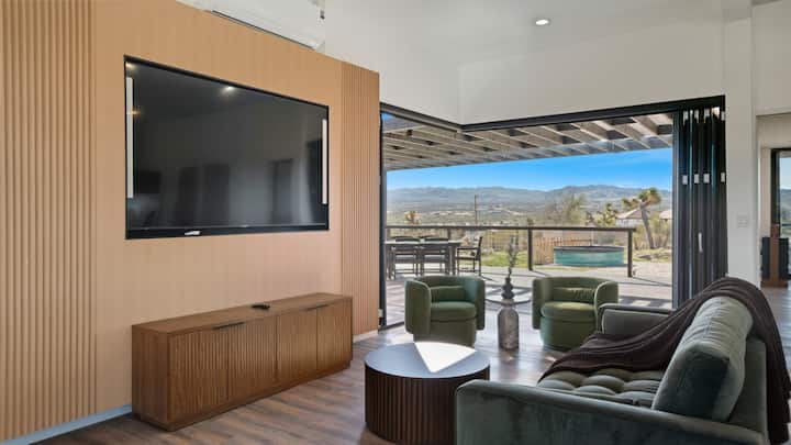 Oasi Espresso|wow Mountain Views|cantilever W/pool - Yucca Valley, CA