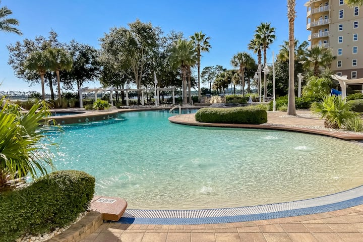2br Gulffront 3rd-floor | Balcony | Pool - Panama City, FL