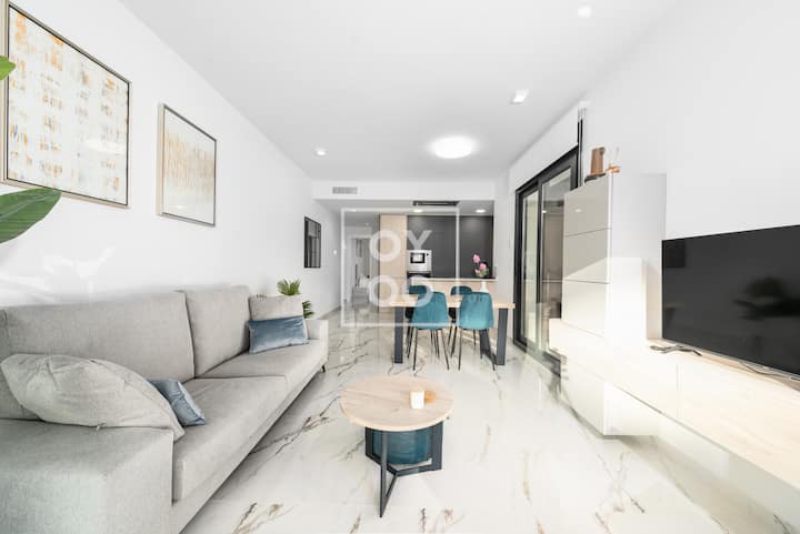Resort Design Apt., Pool View, Outdoor Live, Gym - Playa Flamenca