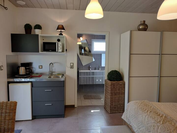 Studio Côté Jardin 2 Personnes - Arromanches-les-Bains