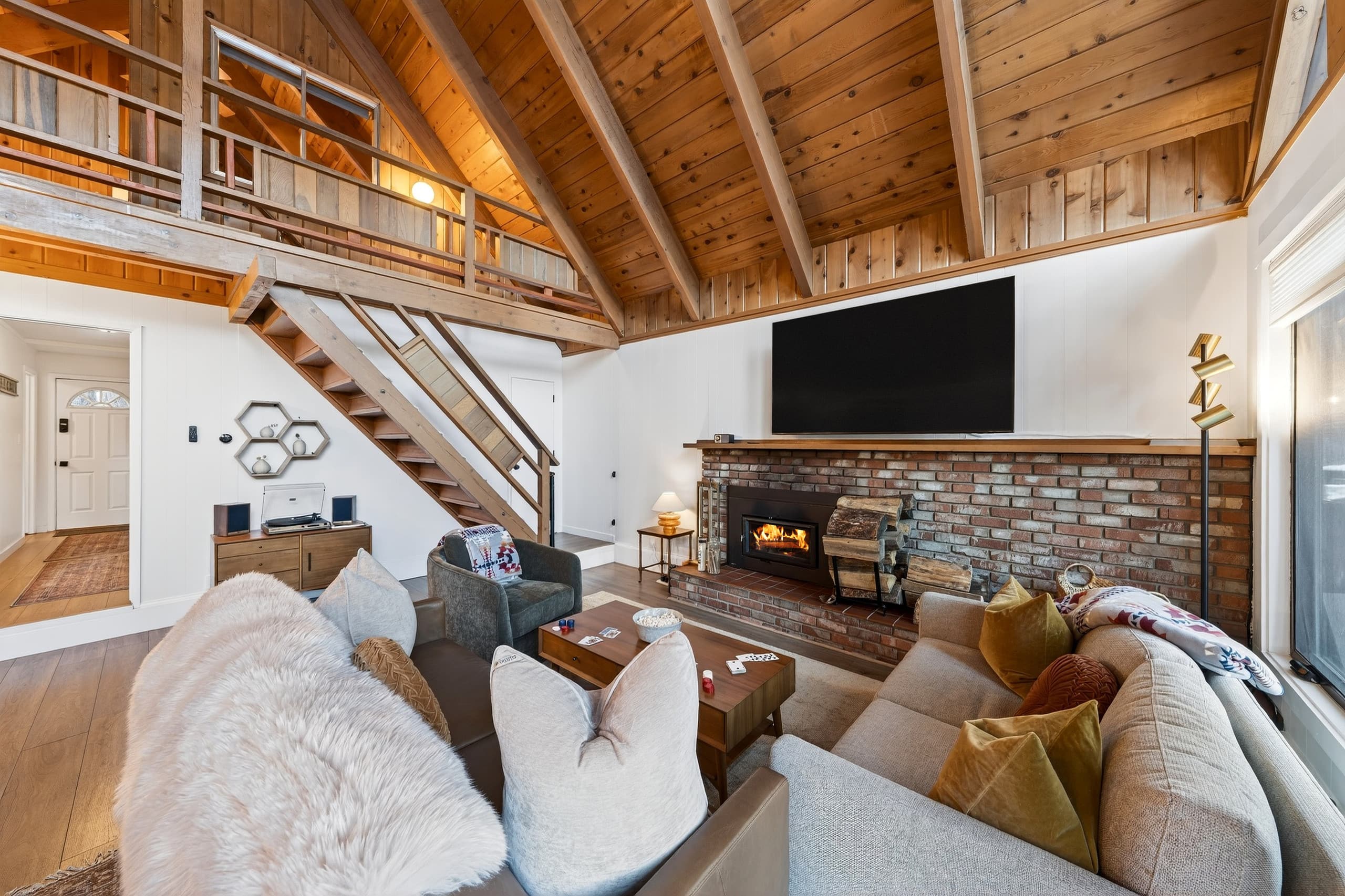 A-Frame Cabin with Hot Tub Near Palisades - Photo 13