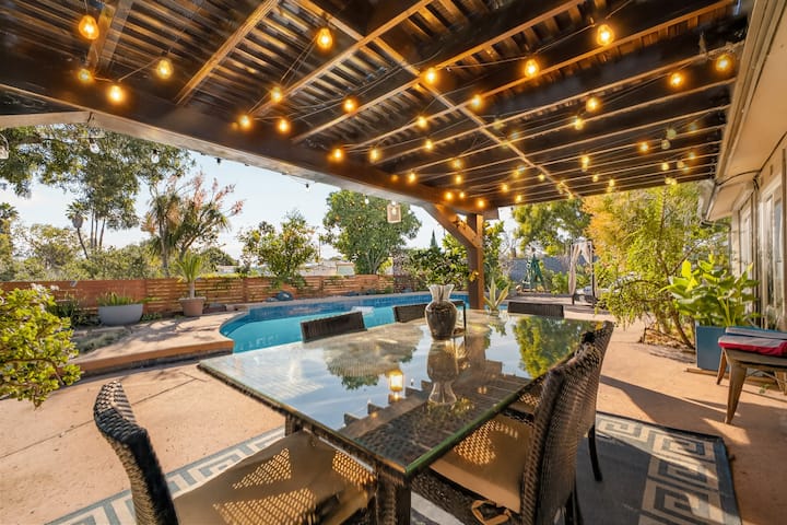 3bd Gem: Pool, Garden & Magical Sunsets - San Diego, CA