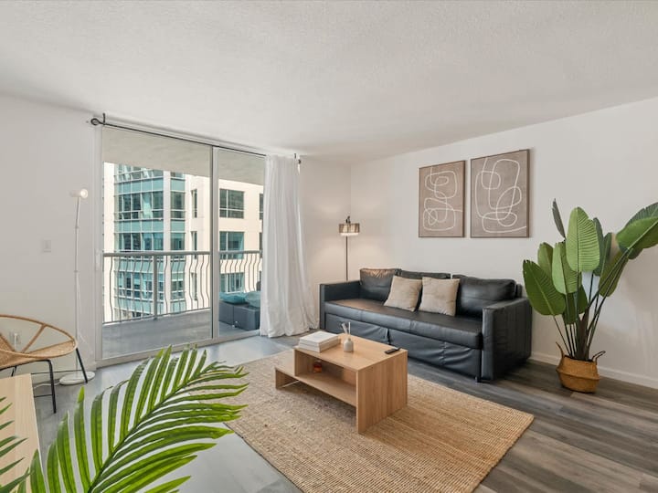 Brickell 1br • Skyline / Pool • Fifa Fan Fest - Miami, FL
