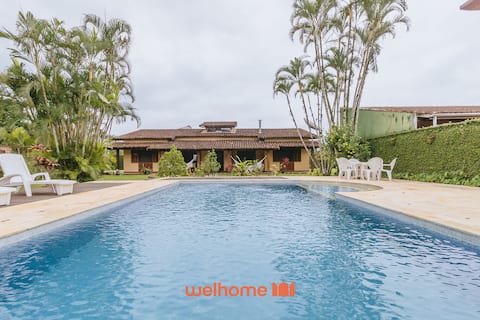 House in Ubatuba with pool and close to the beach