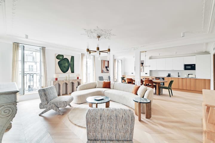 Superbe Appartement A/c - 4ch/8p - Paris Centre - París