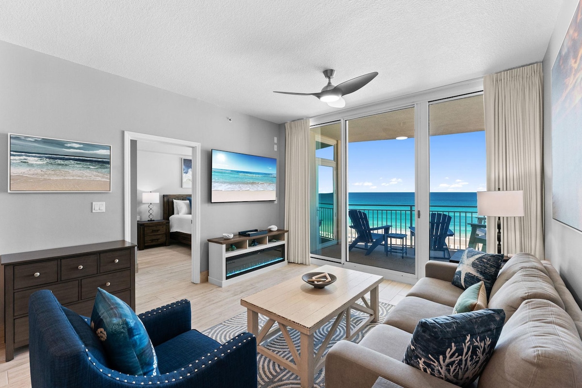 Aqua 406 Oceanfront King Bedroom/Sleeps 6/+Clean S - Apartments
