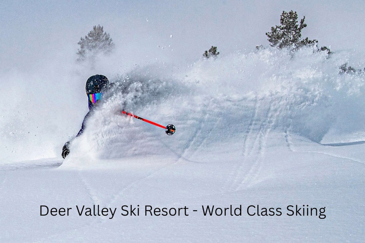 Skiing at Deer Valley