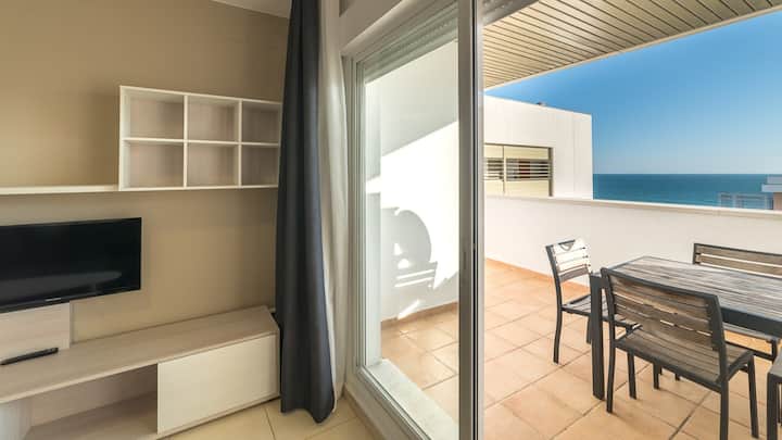 Punta Umbria new apartment two bedrooms front line