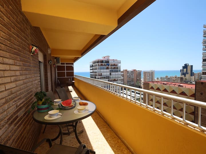 Sky & Sea  Vintage 9th Floor Escape San Juan - Alicante