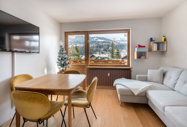 Le Panoramik - Havre De Paix Avec Vue Sur Les - Megève