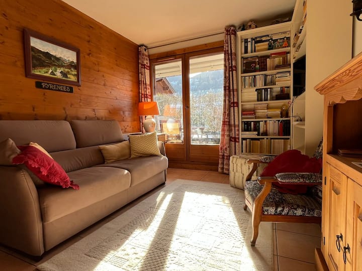 Charmant 3 Pièces Sud, Piscine & Animaux Acceptés - Samoëns