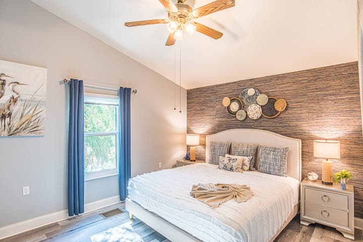 Dormitorio de invitados | Cama tamaño «king»