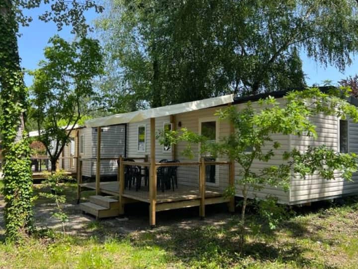 Mobil-home Familial 6 Pers Avec Terrasse - Montalivet les Bains
