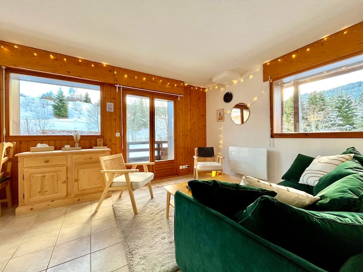 Appartement Vue Montagne & Pistes - Combloux