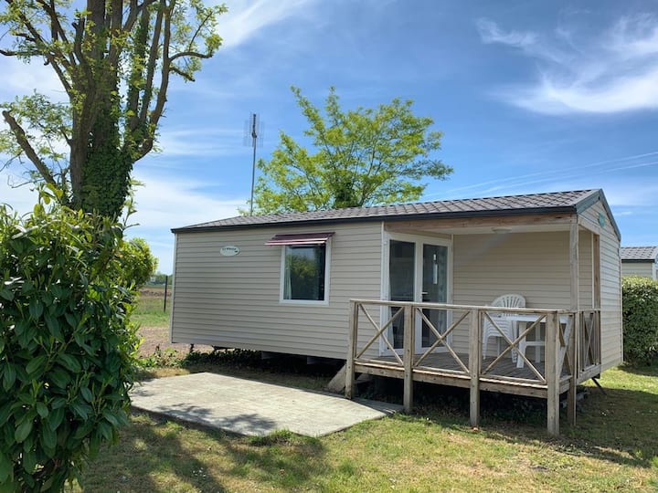 Mobil-home Cosy Avec Terrasse Pour 4 Pers. - Les Mathes