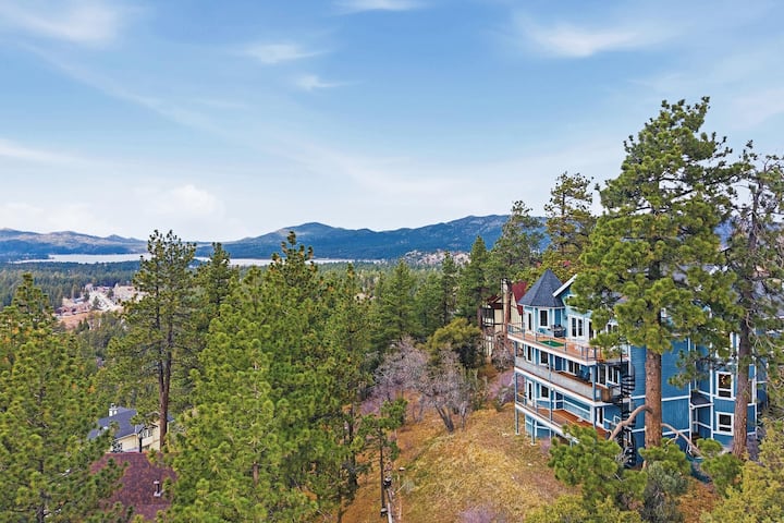 Lux 5 Bdrms! Pet Friendly! Sauna & Game Room! - Big Bear, CA