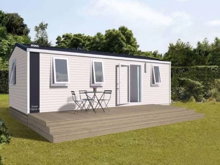 Mobil-home 6 Pers, Terrasse Spacieuse - Sainte-Eulalie-en-Born