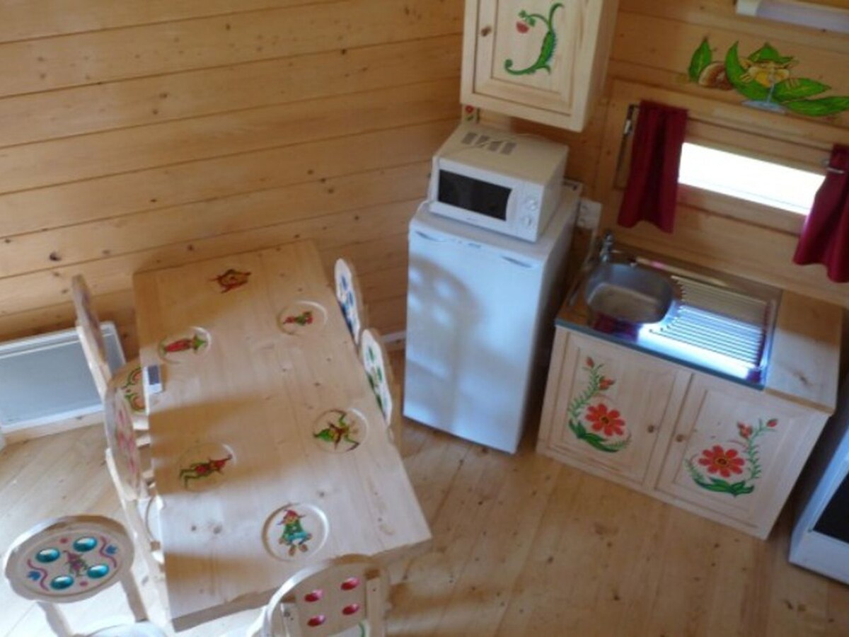 Cabane dans les Arbres n°1 — Nuit perchée à 8m au Domaine de Dienné à Dienné — chambre