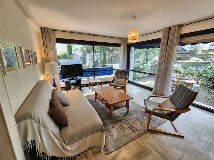 2 Chambres, Wifi, Vue Mer, Jardin, Parking - Saint-Mandrier-sur-Mer