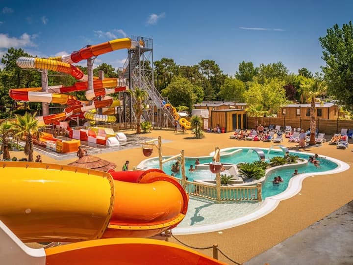 Camping Saint-hilaire-de-riez, 4 Pièces, 6 Pers. - Saint-Hilaire-de-Riez