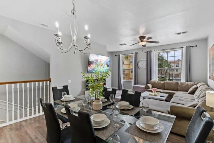 5063-66 Top Notch 3br Getaway In Vista Cay Resort - Orlando