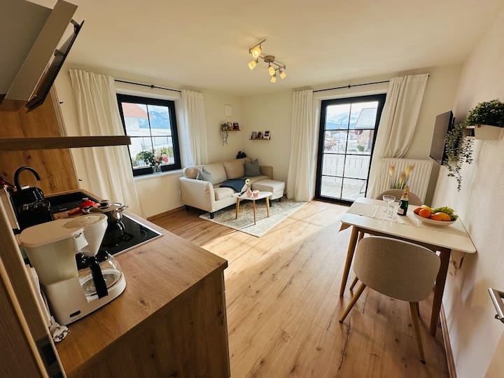 Ferienwohnung Alpen Auszeit Mit Alpenblick - Rieden am Forggensee