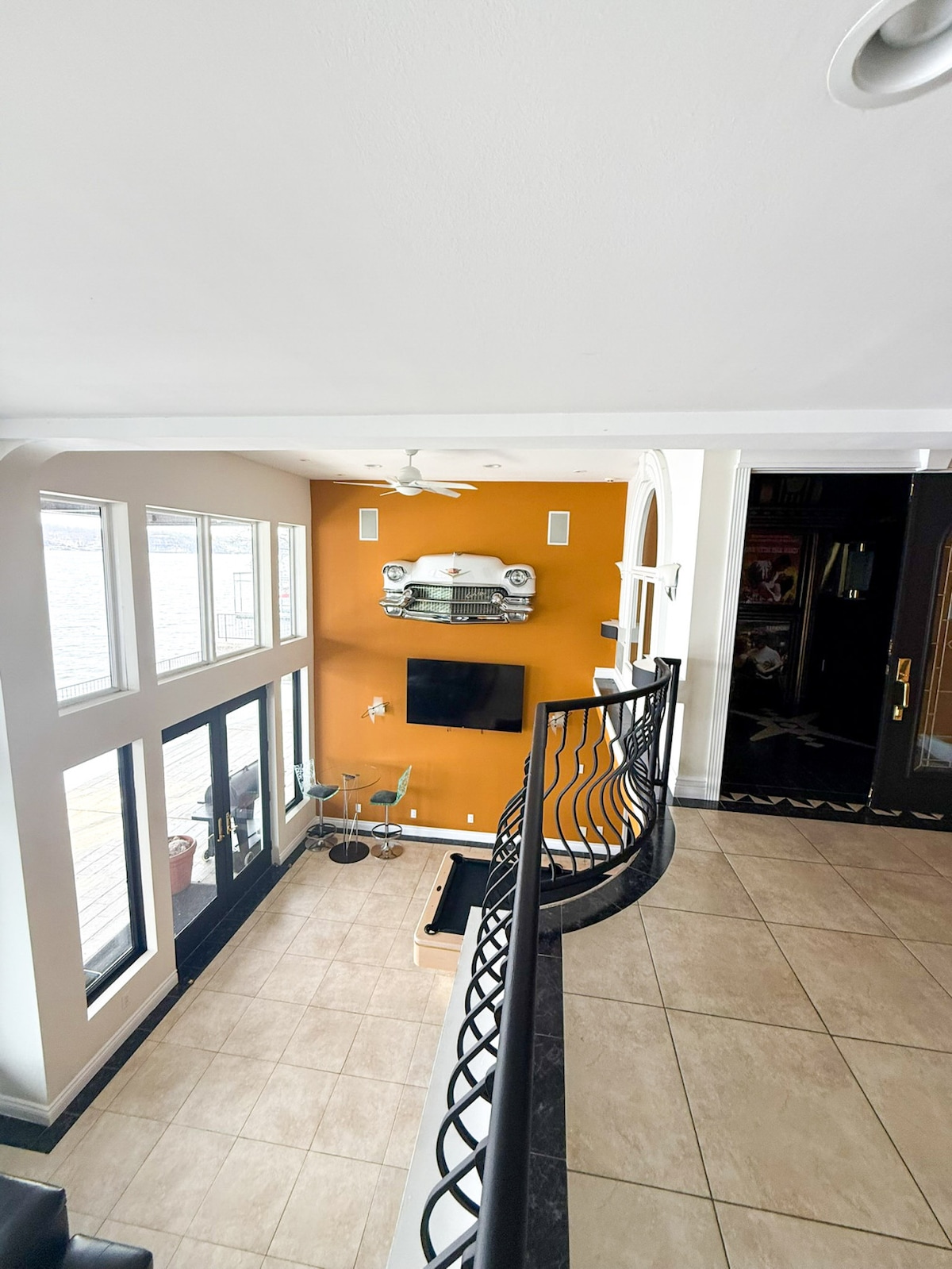 Lakefront Mansion | SwimSpa, Dock & Scenic Views photo 8