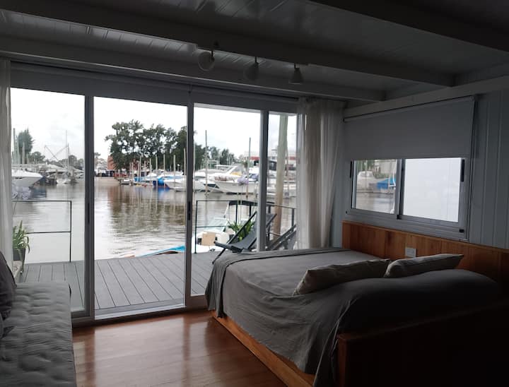 Casa flotante Biguá en San Fernando