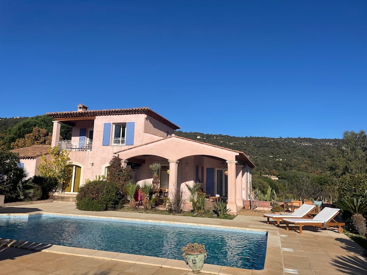 Magnifique Villa Les Cactus Avec Piscine Privée - Le Plan-de-la-Tour