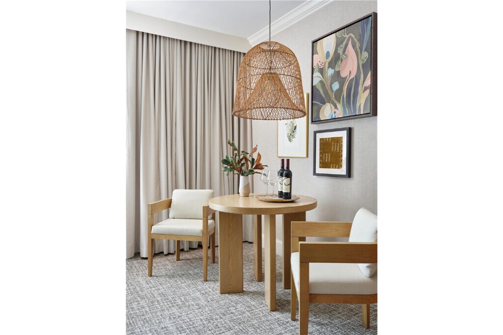 Elegant Room Perfect for Romantic Winery Stays
