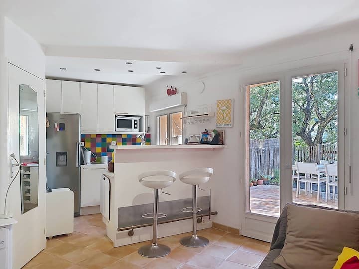 T2 Cabine 33m², Terrasse, Parking, 6 Pers - Bormes-les-Mimosas