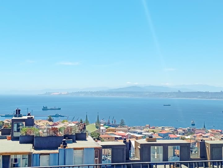 Cómodo Depto. Para 4 En Cerro Alegre - Valpo. - Valparaíso