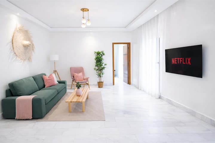 Appartement Lumineux à Racine | Bohème Chic - Casablanca