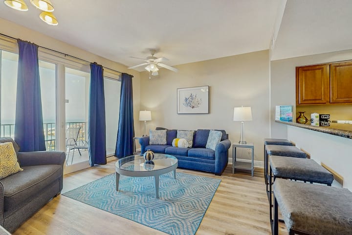 Well-equipped 1br Oceanview 22nd-floor | Balcony - Miramar Beach, FL