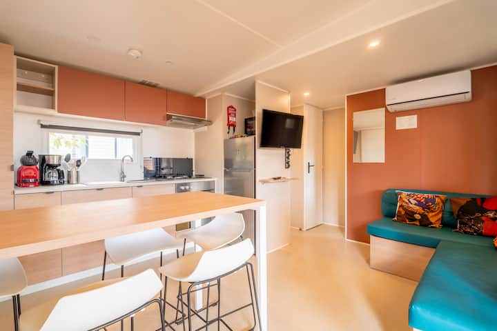 Mobilhome Au Camping La Yole - Languedoc-Roussillon