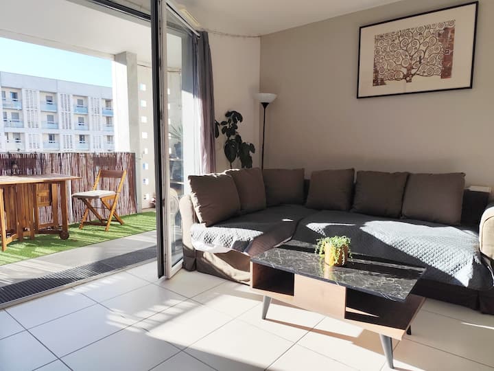 Appartement Avec Balcon Proche De La Gare St Jean - Bordeaux