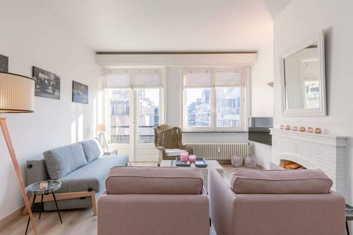 Coastal Studio W/ Sea Views Near Lippenslaan - Knokke-Heist