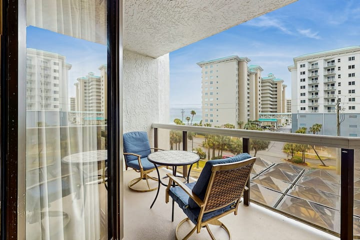 Updated 2br Oceanview Surfside Resort | Balcony - Miramar Beach, FL