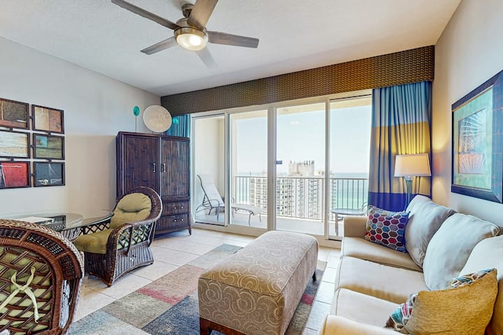 Convenient 1br Oceanview 18th-floor | Balcony - Miramar Beach, FL