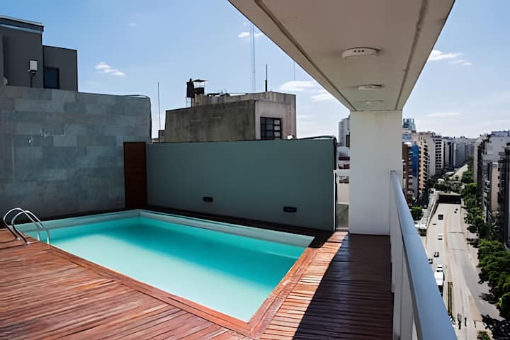 Depto. Moderno Con Piscina En Pleno Palermo - Buenos Aires