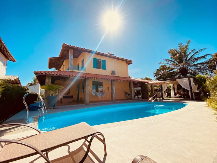 Casa Moderna Em Cond. Frente Mar - Aracaju-se - Aracaju