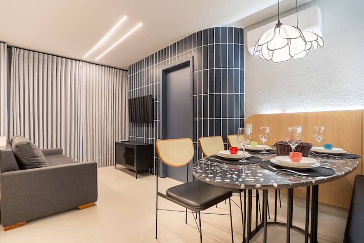 Flat Moderno E Decorado No Setor Marista - Goiânia