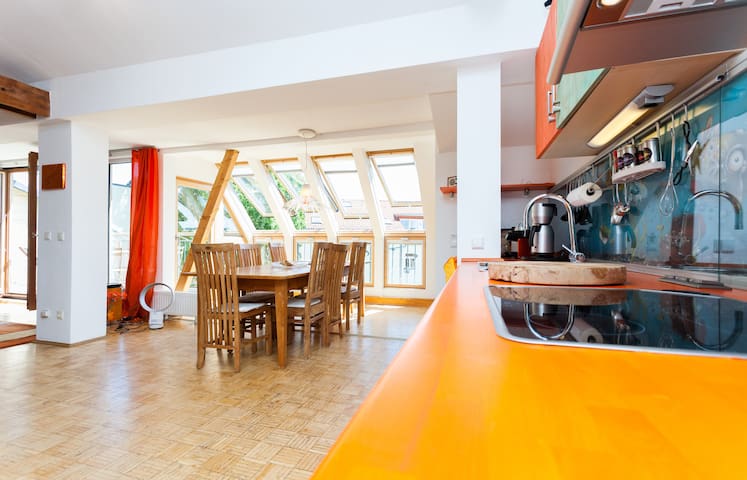 Skyloft Himmel über Berlin maisonette Loft gallery image 5