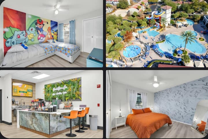 Pokemon themed escape w/ pool & gym access - Townhouses for Rent