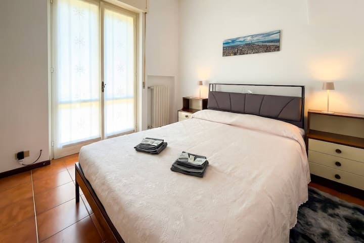 Handdoekenset en toiletartikelen voor gasten inbegrepen