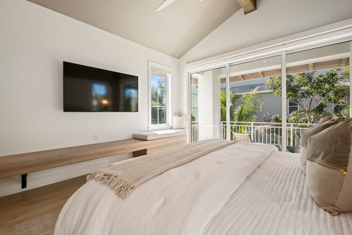 Dormitorio principal, cama tamaño king