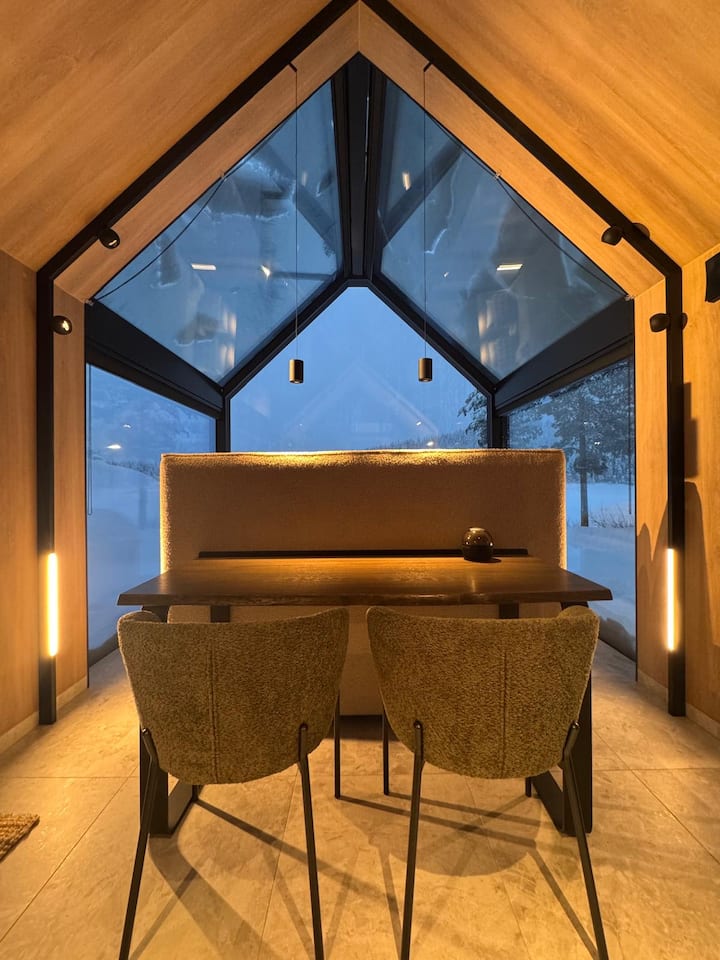 Mirror Cabin On A Lapland Lake · Sauna & Swim - Arvidsjaur