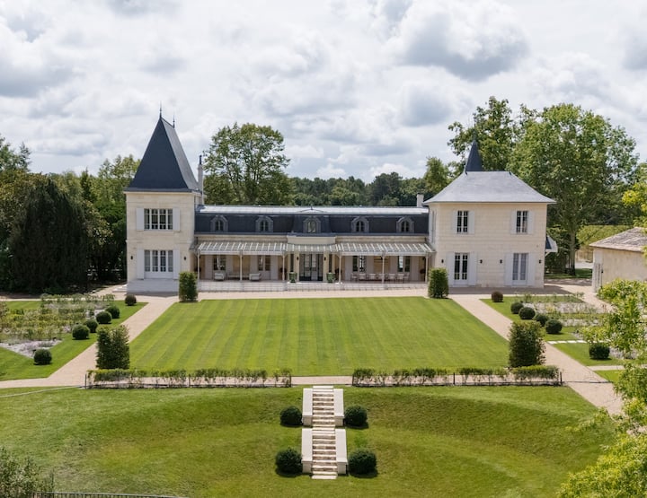 Château Exceptionnel - Au Cœur De La Campagne Viti - Coutras